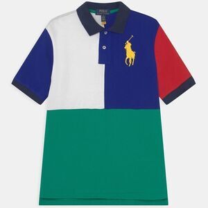 Polo Ralph Lauren Color-blocked Youth Polo w/exploded Logo